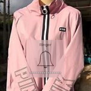 PINK anorak windbreaker SIZE M/L Victoria Secret